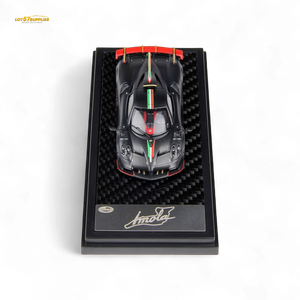 (Pre-Order) LCD Pagani Imola Matte Black Carbon 1:64