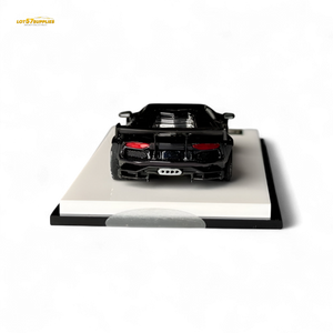 King Model Lamborghini Aventador LP700-4 LB 1.0 Purple Carbon Fiber 1:64