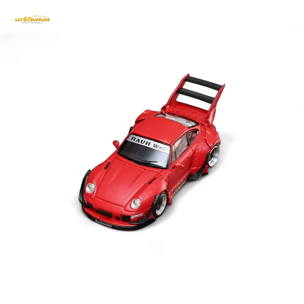 (Pre-Order) Street Weapon RWB 993 Naginata Red Livery 1:64