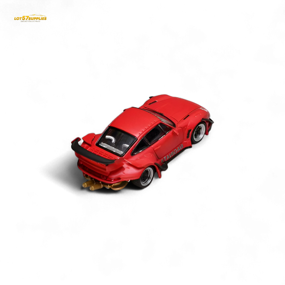 (Pre-Order) Street Weapon RWB 993 Naginata Red Livery 1:64