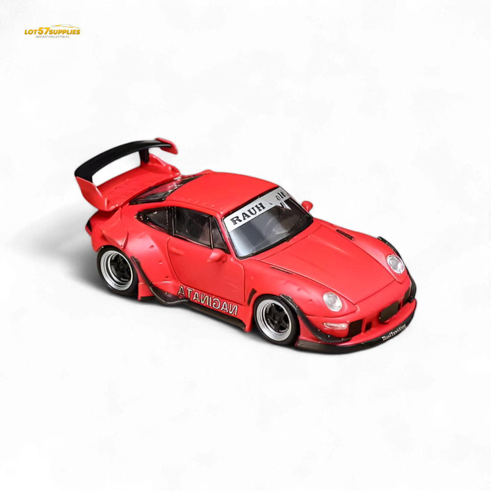 (Pre-Order) Street Weapon RWB 993 Naginata Red Livery 1:64