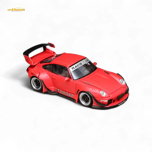 (Pre-Order) Street Weapon RWB 993 Naginata Red Livery 1:64