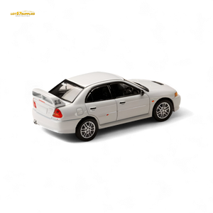 Lot57Supplies Diecast Shop Hobby Japan Mitsubishi Lancer Evolution IV White 1:64
