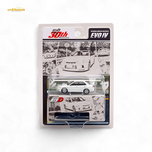 Lot57Supplies Diecast Shop Hobby Japan Mitsubishi Lancer Evolution IV White 1:64