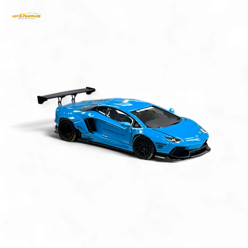 (Pre-Order) Pgm Lamborghini LP700-4 - BB Blue Luxury Version 1:64