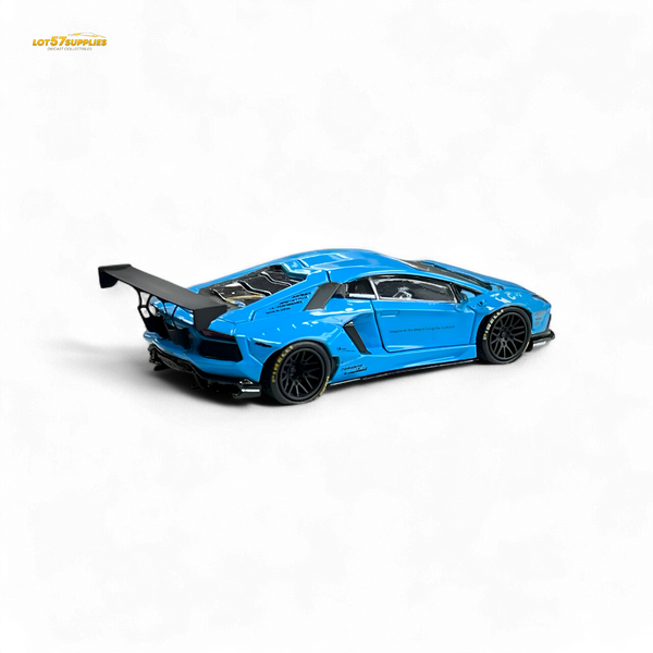 (Pre-Order) Pgm Lamborghini LP700-4 - BB Blue Luxury Version 1:64