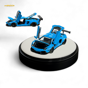 (Pre-Order) Pgm Lamborghini LP700-4 - BB Blue Luxury Version 1:64