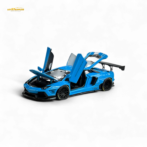 (Pre-Order) Pgm Lamborghini LP700-4 - BB Blue Luxury Version 1:64