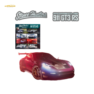 (Pre-Order) Stance Hunters Porsche 911 GT3 RS Purple 1:64