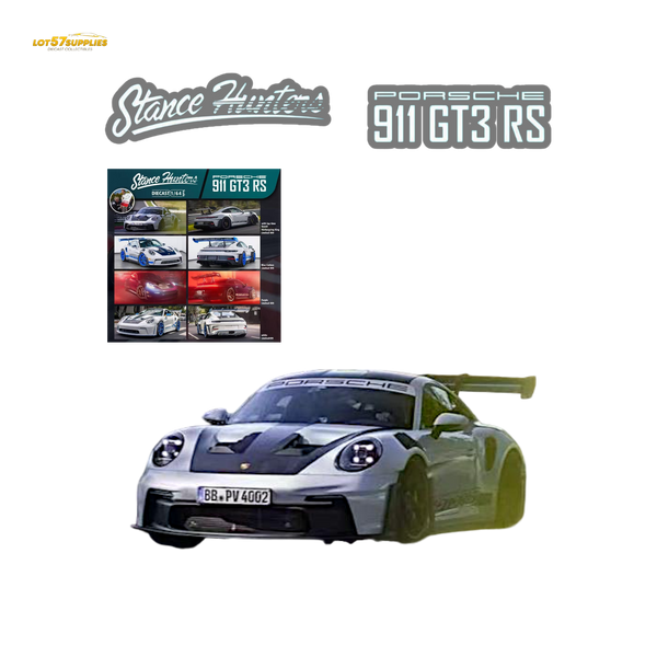 (Pre-Order) Stance Hunters Porsche 911 GT3 RS Nürburgring Livery 1:64