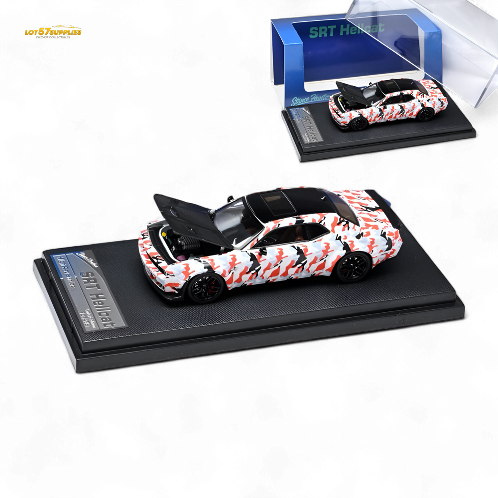 (Pre-Order) Stance Hunters Dodge Challenger SRT Hellcat 1:64