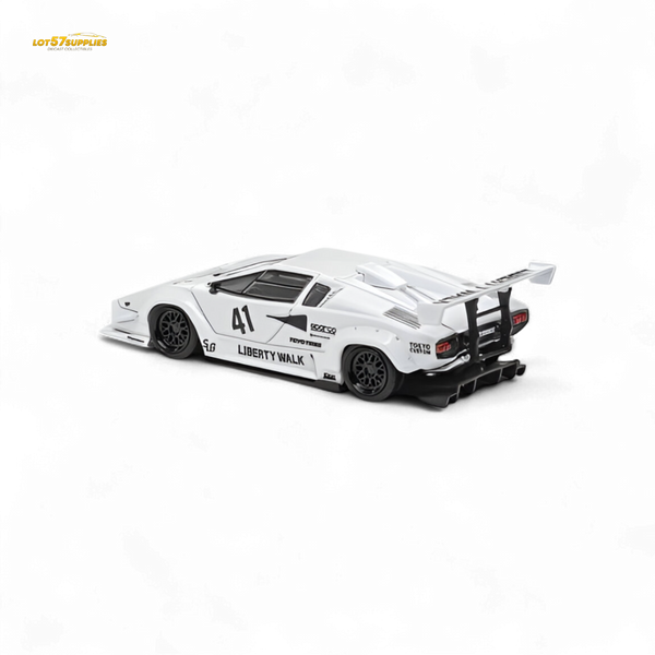 Vision64 Lamborghini Countach Luxury Version White 1:64