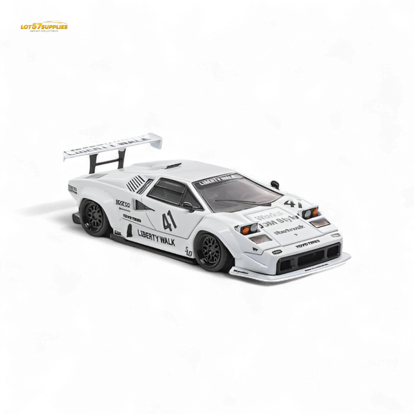 Vision64 Lamborghini Countach Luxury Version White 1:64