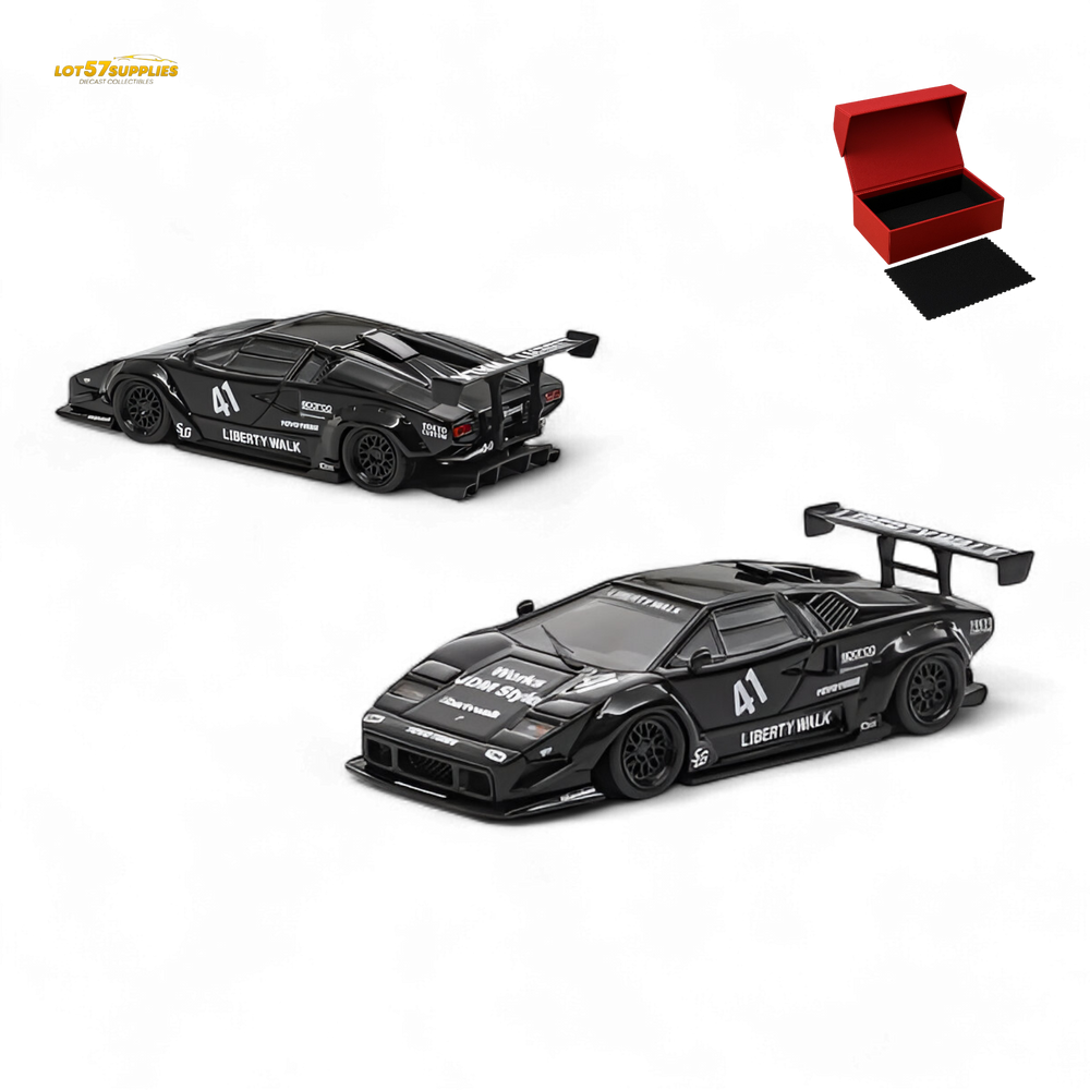 Vision64 Lamborghini Countach Luxury Version Black 1:64