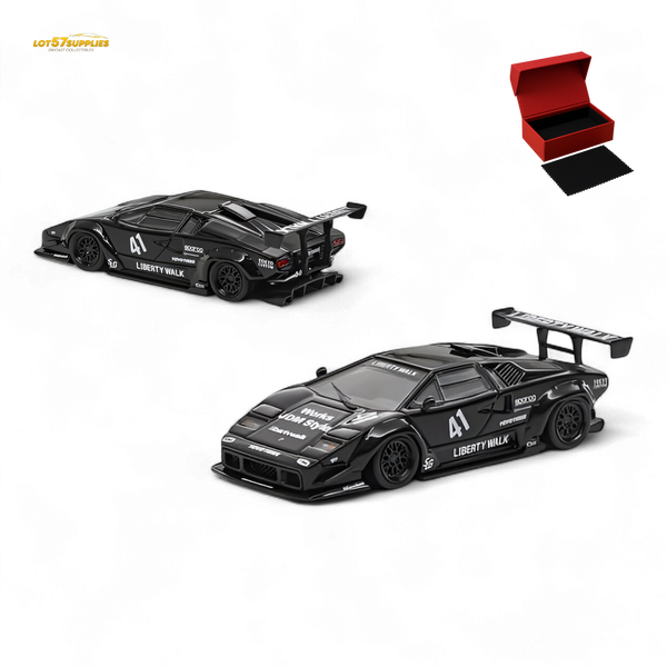 Vision64 Lamborghini Countach Luxury Version Black 1:64