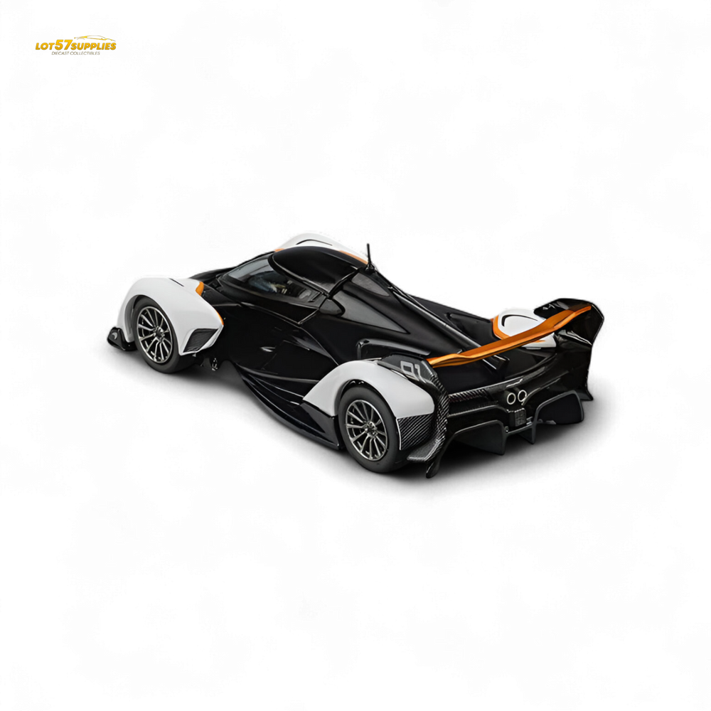 (Pre-Order) CM Model McLaren Solus GT Black White 1:64