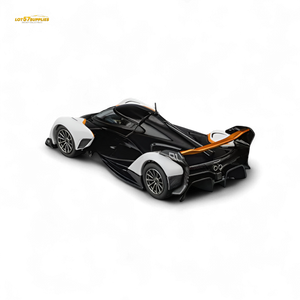 (Pre-Order) CM Model McLaren Solus GT Black White 1:64