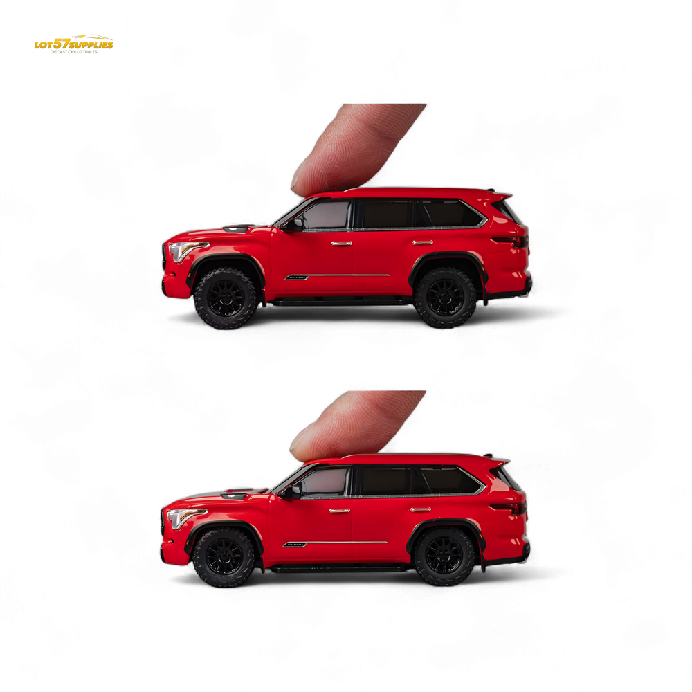 (Pre-Order) CM Model Toyota Sequoia Red 1:64