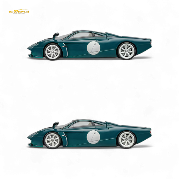 (Pre-Order) CM Model Pagani Codalunga Green 1:64