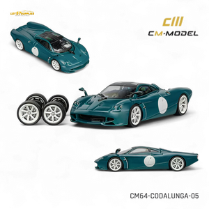 (Pre-Order) CM Model Pagani Codalunga Green 1:64