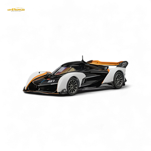 (Pre-Order) CM Model McLaren Solus GT Black White 1:64
