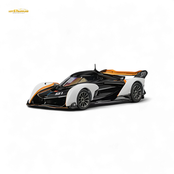 (Pre-Order) CM Model McLaren Solus GT Black White 1:64