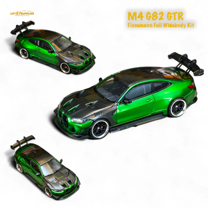 (Pre-Order) SW BMW M4 GTR Widebody Kit Gem Green 1:64