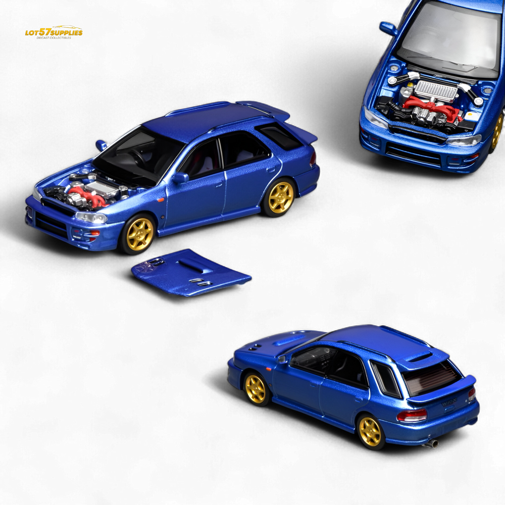 (Pre-Order) Motorhelix Subaru Impreza Wagon WRX STi 1:64