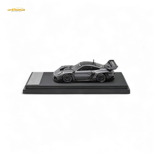 (Pre-Order) HKM Porsche 911 GT3 R Rennsport Grey 1:64