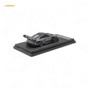 (Pre-Order) HKM Porsche 911 GT3 R Rennsport Grey 1:64