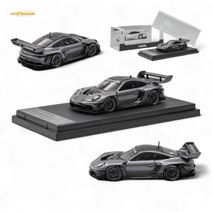 (Pre-Order) HKM Porsche 911 GT3 R Rennsport Grey 1:64