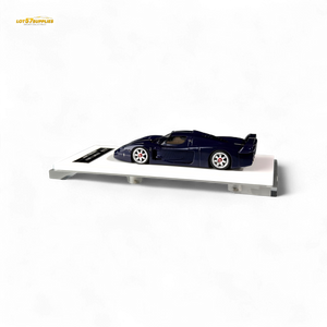 YM Model Maserati MC12 Stradale Corsa Blue Carbon 1:64