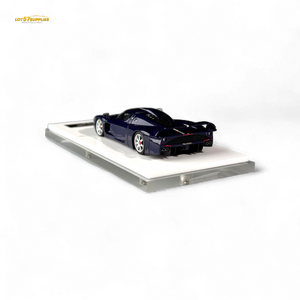 YM Model Maserati MC12 Stradale Corsa Blue Carbon 1:64