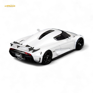 (Pre-Order) SC Art Koenigsegg Regera Pearl White 1:64