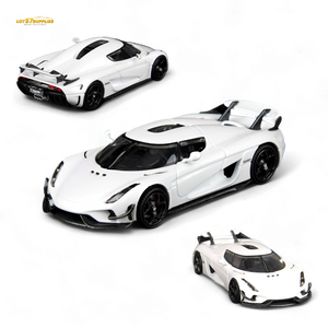 (Pre-Order) SC Art Koenigsegg Regera Pearl White 1:64