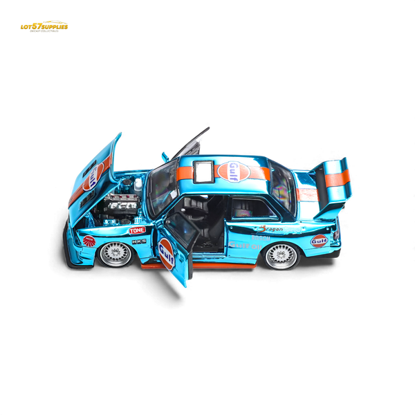 (Pre-Order) Demon King Auto BMW E30 Gulf 1:64