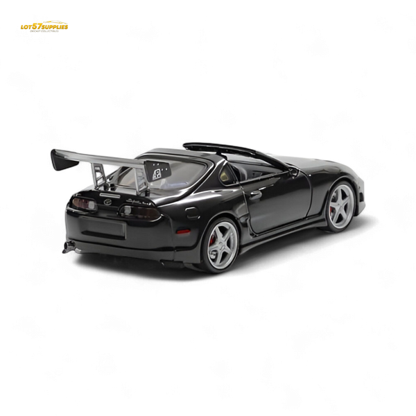 (Pre-Order) Fast Speed Supra Targa Black 1:64