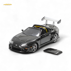 (Pre-Order) Fast Speed Supra Targa Black 1:64