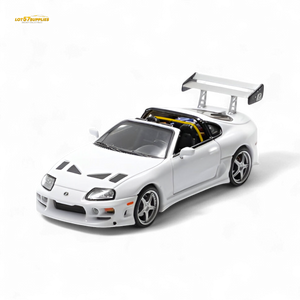 (Pre-Order) Fast Speed Supra Targa White 1:64