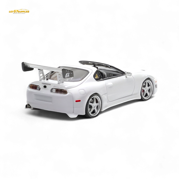 (Pre-Order) Fast Speed Supra Targa White 1:64