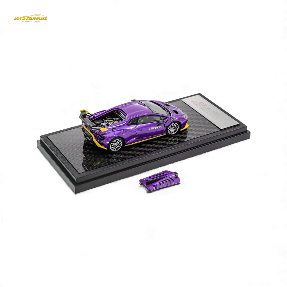 (Pre-Order) LCD Lamborghini Huracan STO Purple 1:64