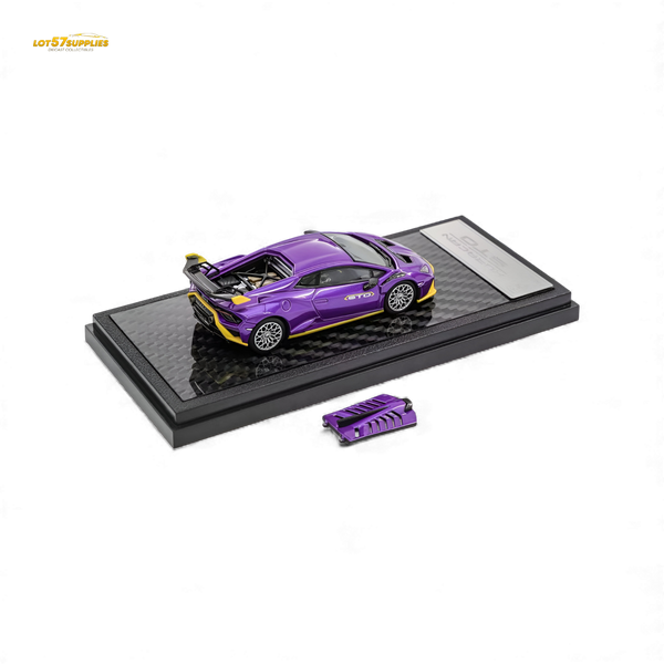(Pre-Order) LCD Lamborghini Huracan STO Purple 1:64