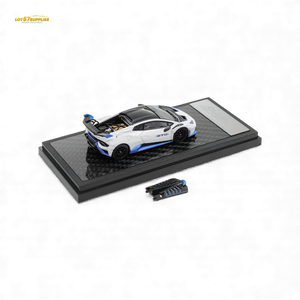 (Pre-Order) LCD Lamborghini Huracan STO White 1:64