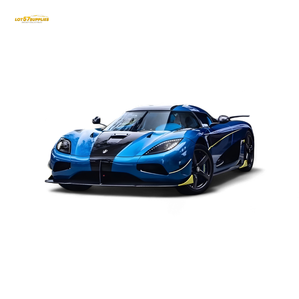 (Pre-Order) Guo Ji Agera RS - Blue Full Carbon 1/64