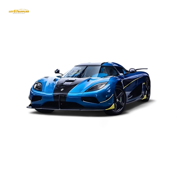 (Pre-Order) Guo Ji Agera RS - Blue Full Carbon 1/64