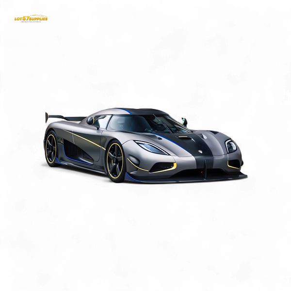(Pre-Order) Guo Ji Agera RS - Matte Silver Gray 1/64