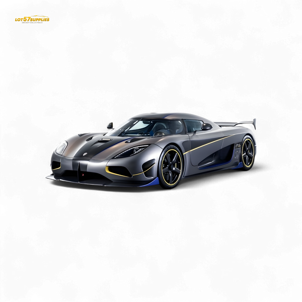 (Pre-Order) Guo Ji Agera RS - Matte Silver Gray 1/64