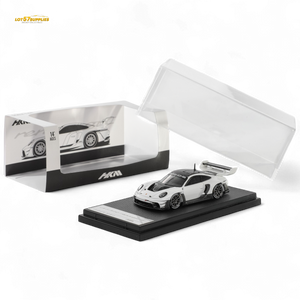 HKM 911 (992) GT3 R Rennsport - White/Carbon Hood 1:64