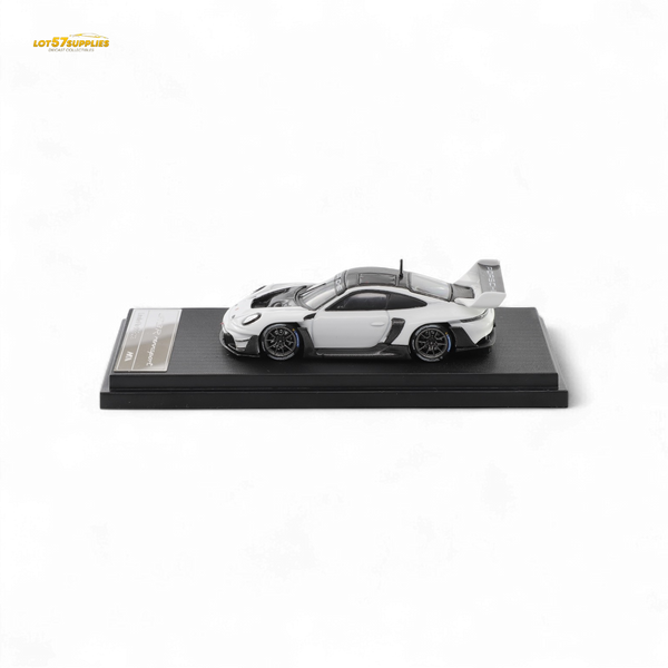HKM 911 (992) GT3 R Rennsport - White/Carbon Hood 1:64