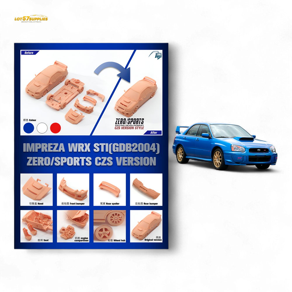 (Pre-Order) Fuji Impreza WRX STi Blobeye 1:64